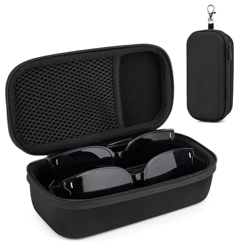 Glasses Oversized Box Sunglasses Protector Travel Hard Clamshell Eyeglass Case