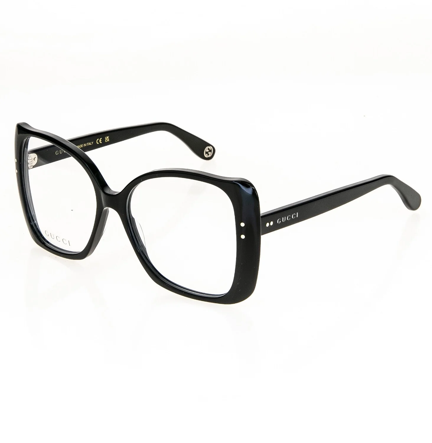 GUCCI 0473 Black Oversized Retro Eyeglasses 55mm GG0473O Optical Frame 001 4