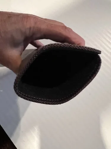 New Brown Hard Flexible Oversized Eye/Sunglasses Holder 2