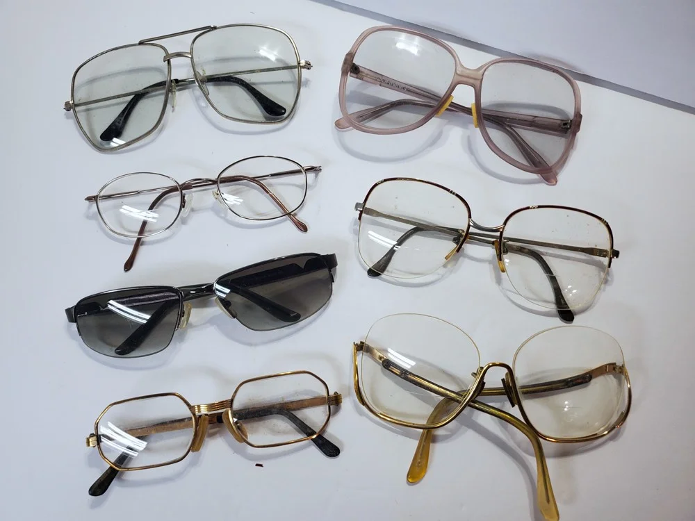 Oversized glasses frames Eye-wear Frame TR90 Non Prescription Eyeglasses 3
