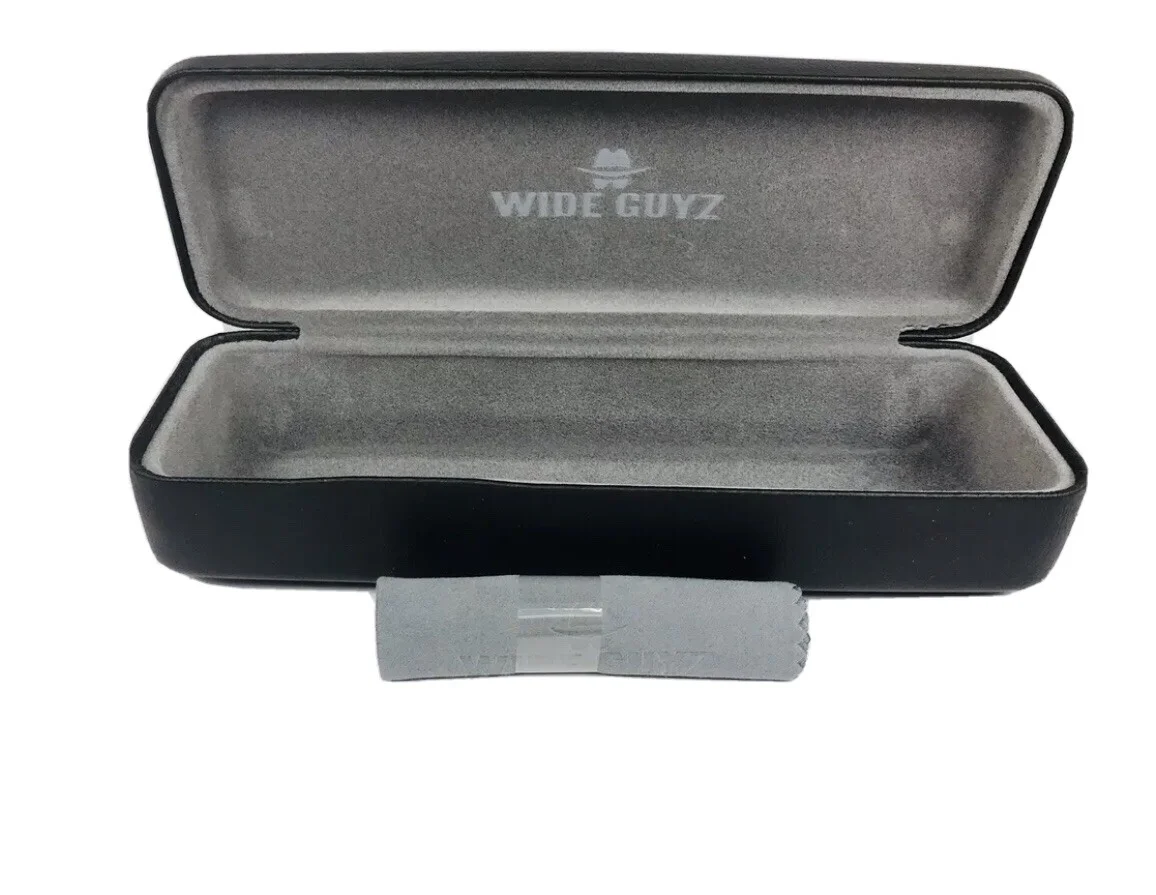 Brand New Oversized Black Eyeglass or Sunglass Case